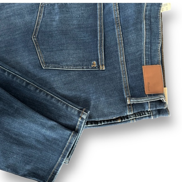 NEW Madewell High Rise Skinny Jeans 10" in Danny Wash: TENCEL Denim - Picture 7 of 11
